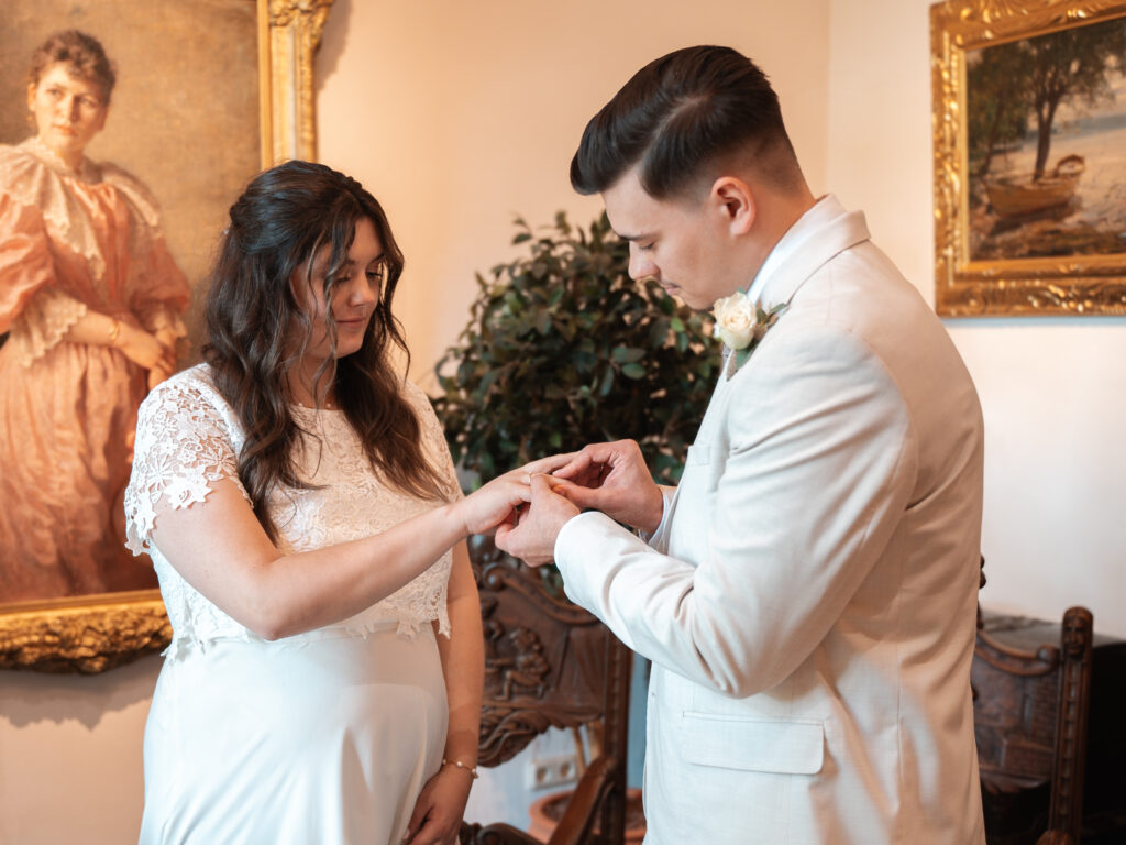 Ringe Hochzeitsringe Ehegelübte Brautpaar Eheversprechen Schwur